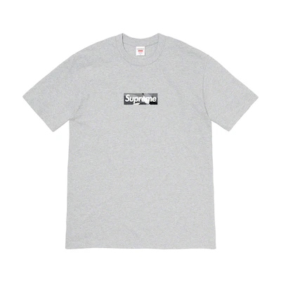Supreme®/Emilio Pucci® Box Logo Tee Grey/Black