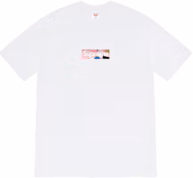Supreme®/Emilio Pucci® Box Logo Tee White/Dusty Pink