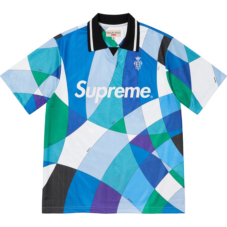 Supreme®/Emilio Pucci® Soccer Jersey Blue