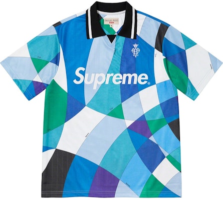 슈프림®/에밀리오 푸치® 블루 축구 저지
Buy 슈프림®/에밀리오 푸치® 블루 축구 저지