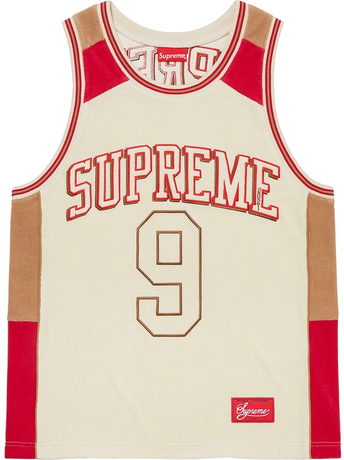 Supreme St. Supreme Basketball Jersey White - Novelship