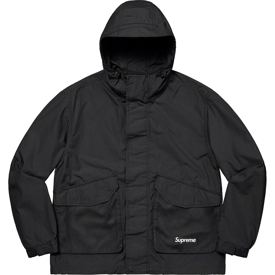 Supreme Mesh Pocket Cargo Jacket Black