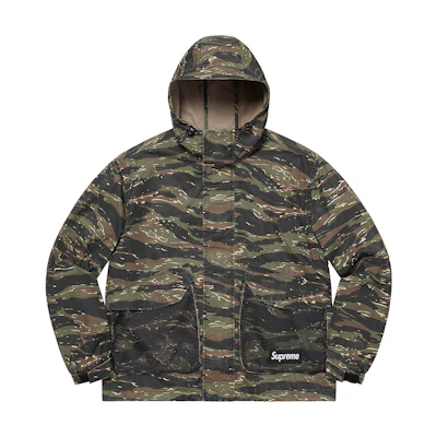 Supreme Mesh Pocket Cargo Jacket Tigerstripe Camo