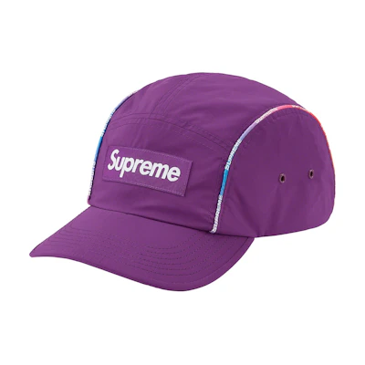 Supreme Gradient Piping Camp Cap Purple