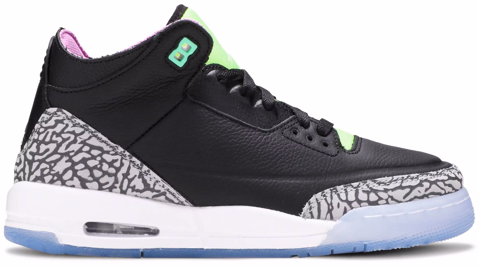 Grade School Air Jordan 3 Retro Electric Green DA2304 003