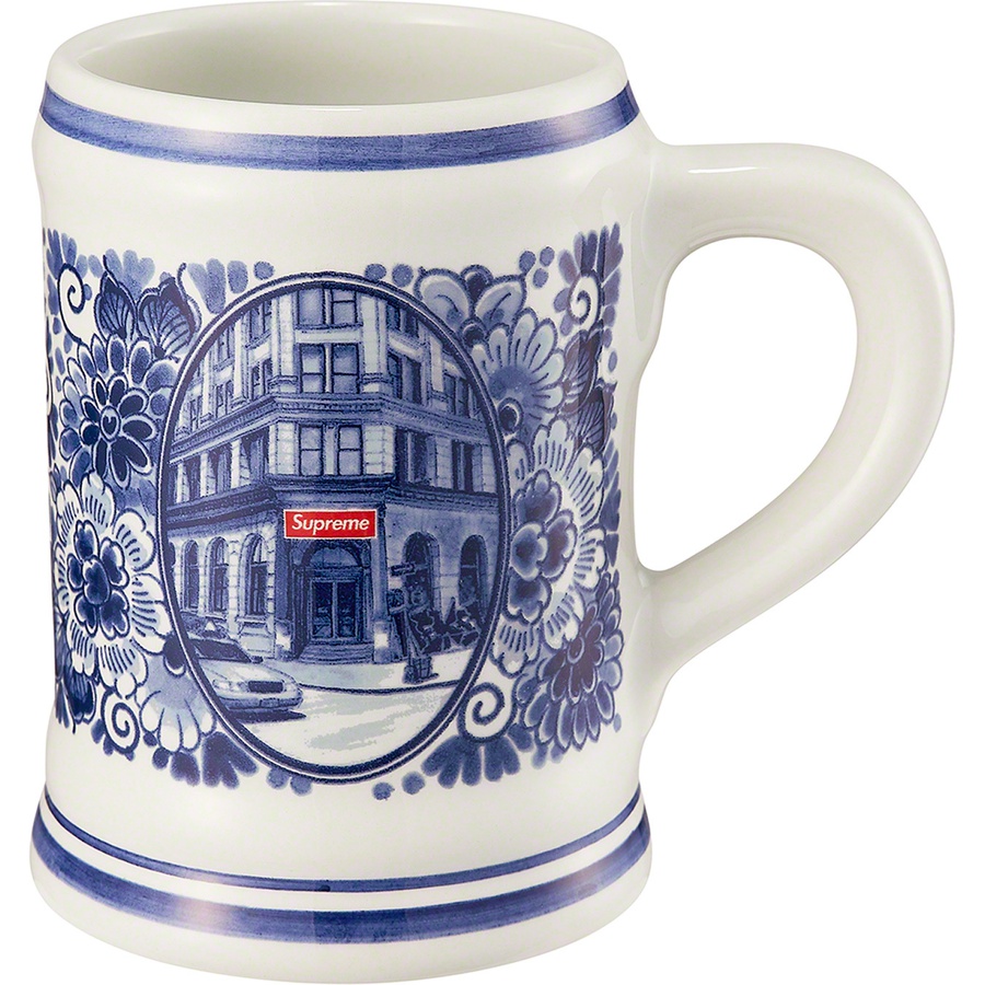 Supreme®/Royal Delft 190 Bowery Beer Mug Blue