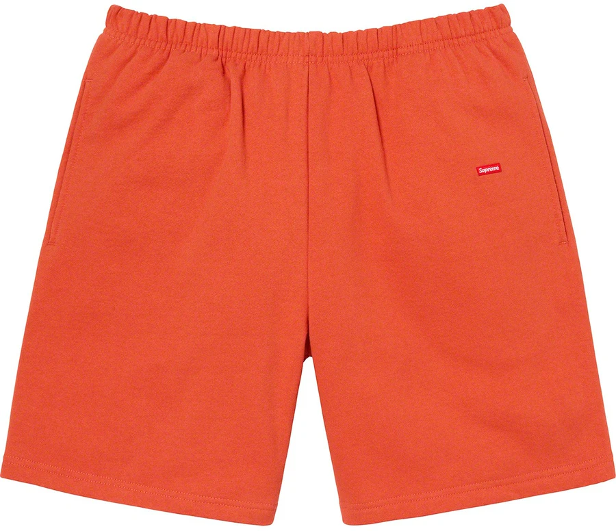 supreme-small-box-sweatshort-burnt-orange