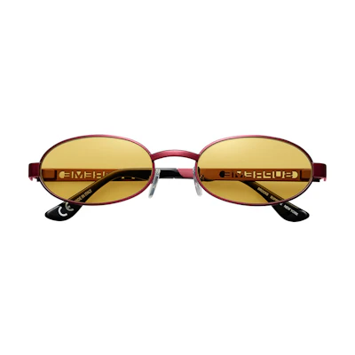Supreme Brooks Sunglasses Red