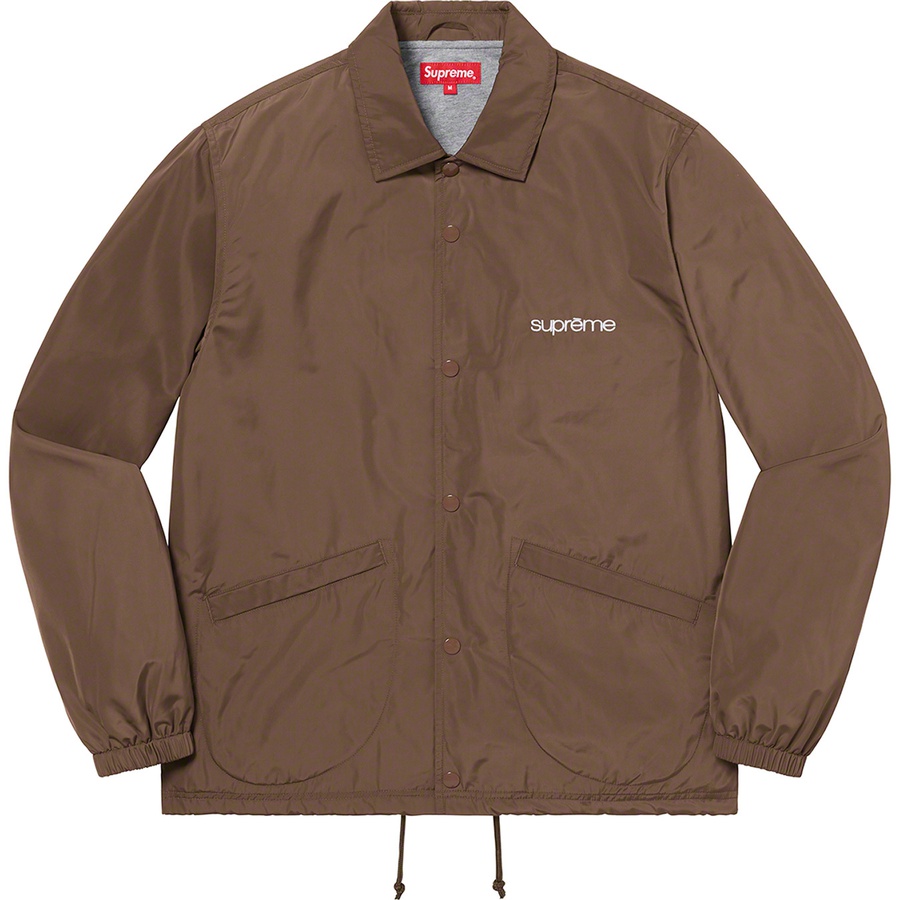 Supreme Five Boroughs Coaches Jacket Brown