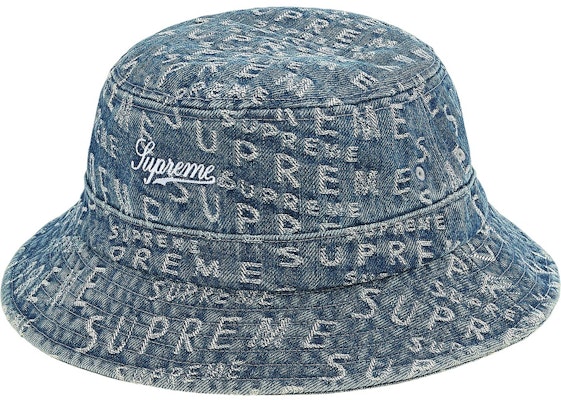 Supreme logo top denim crusher