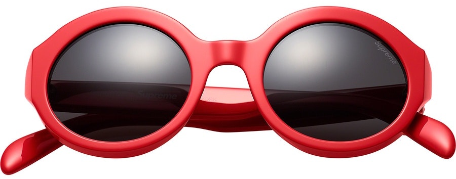 supreme-downtown-sunglasses-red