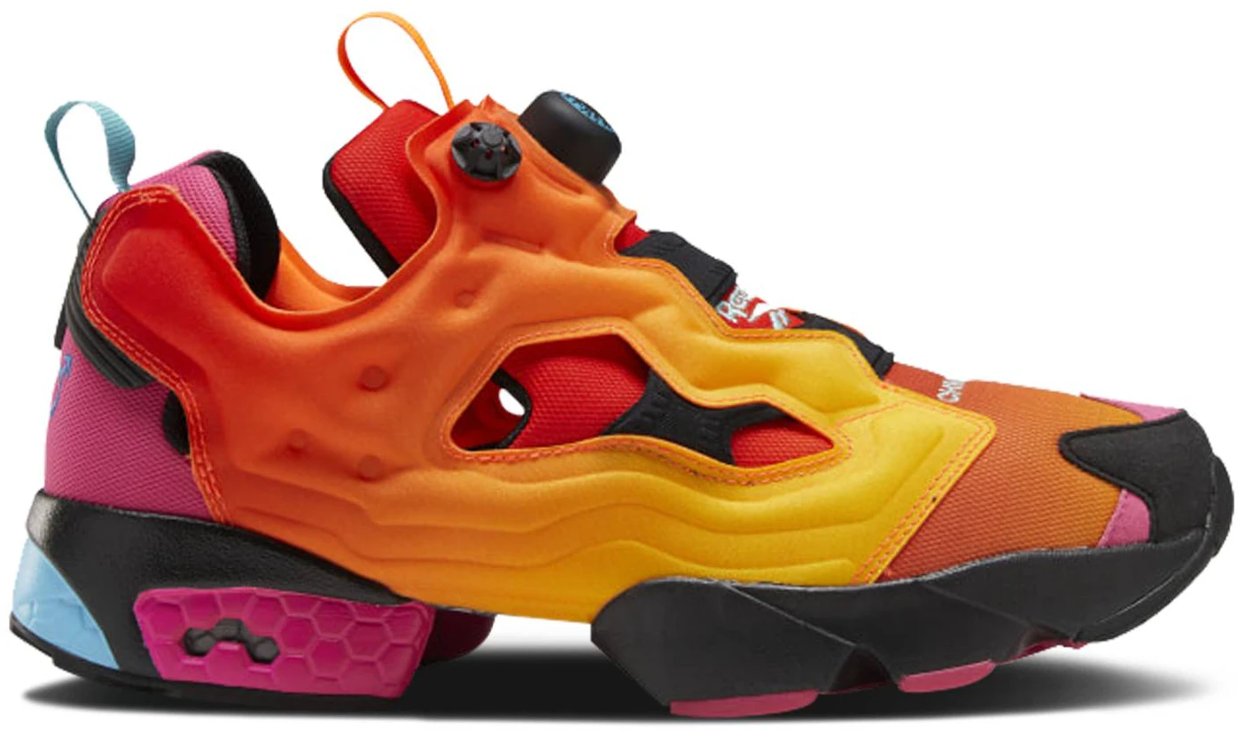 Reebok insta 2025 pump orange