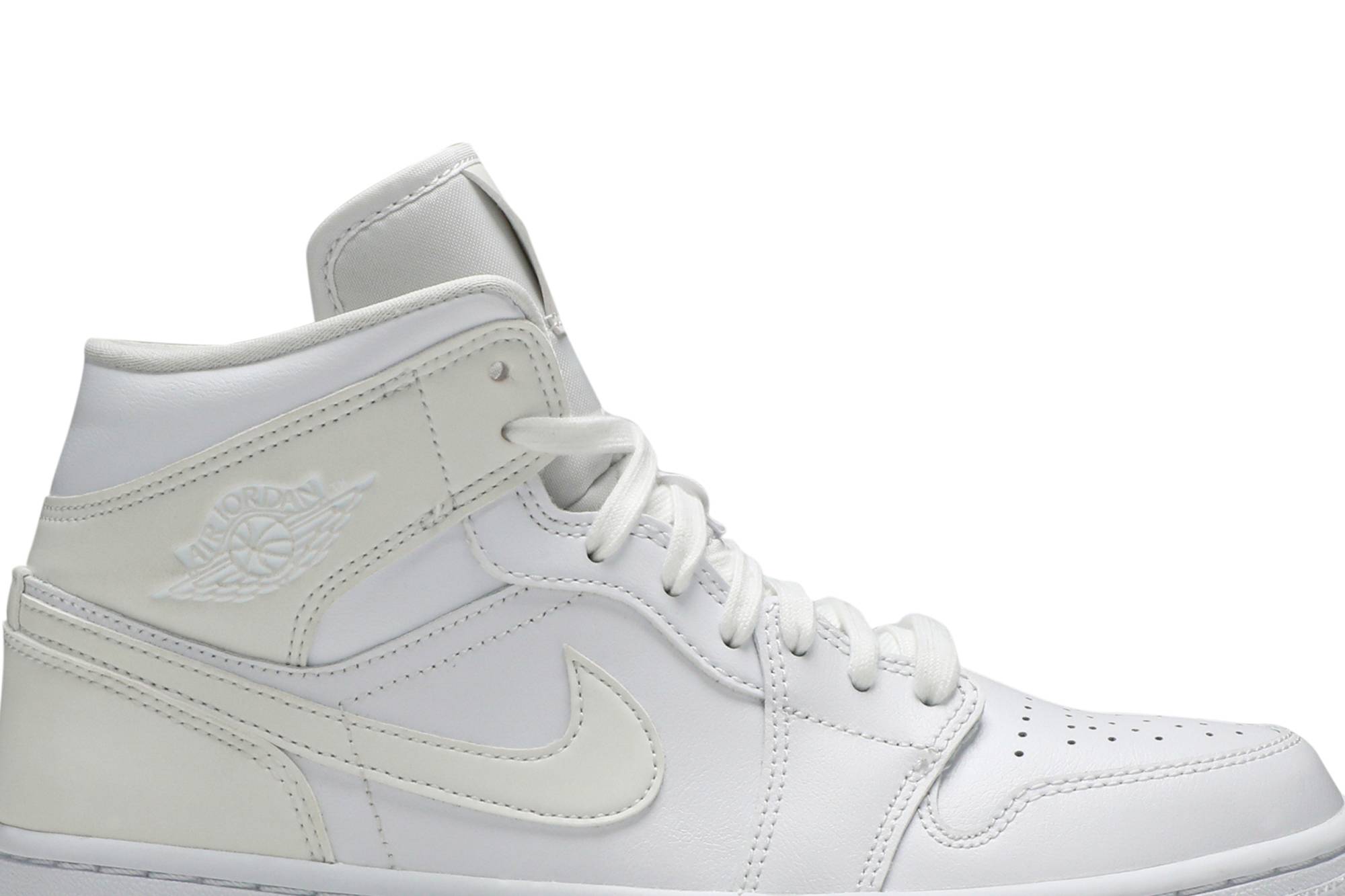 air jordan 1 mid white ivory