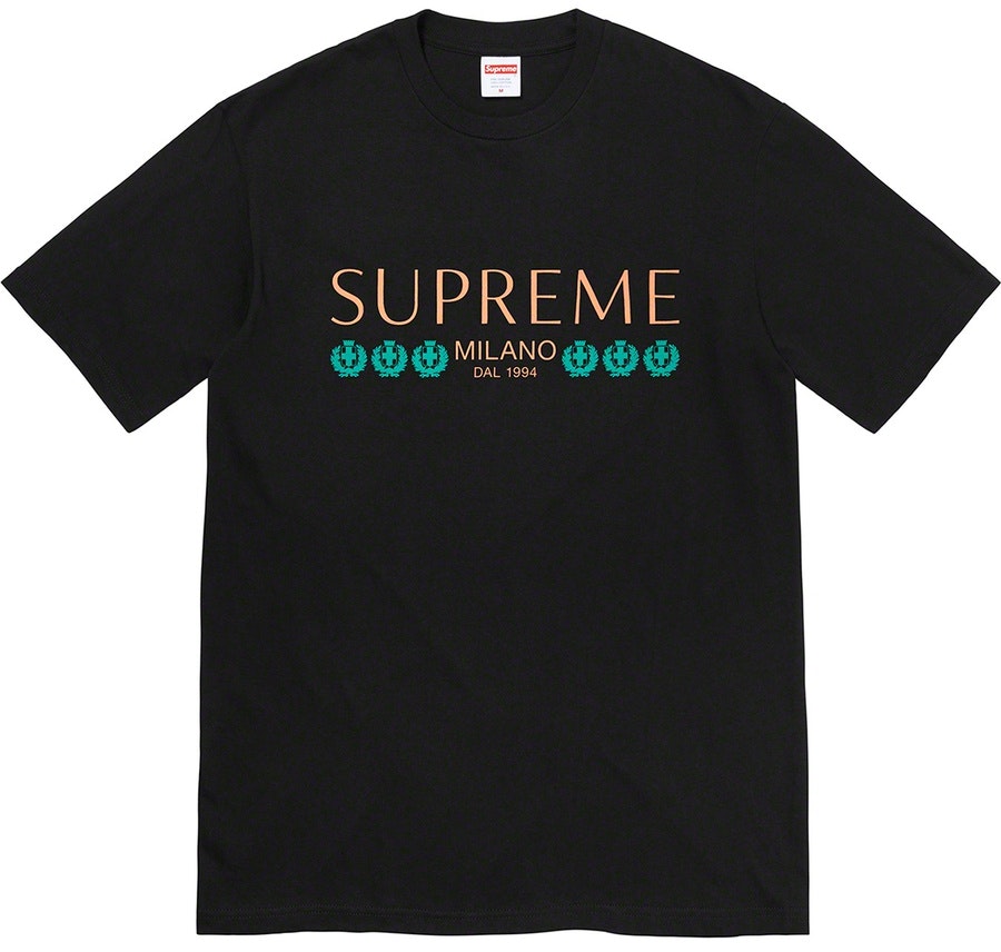 supreme-milano-tee-black