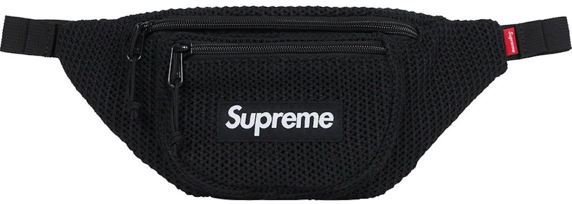 Supreme String Waist Bag Black Buy Supreme String Waist Bag Black