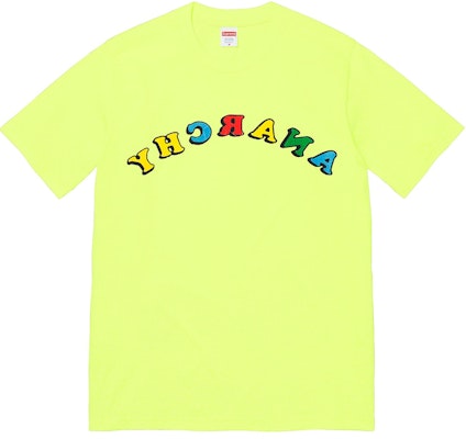 Camiseta Jamie Reid/Supreme Anarchy Amarilla Brillante. Buy Camiseta Jamie Reid/Supreme Anarchy Amarilla Brillante.