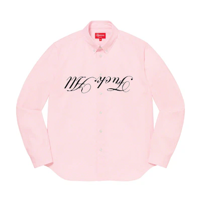 Jamie Reid/Supreme Fuck All Shirt Light Pink