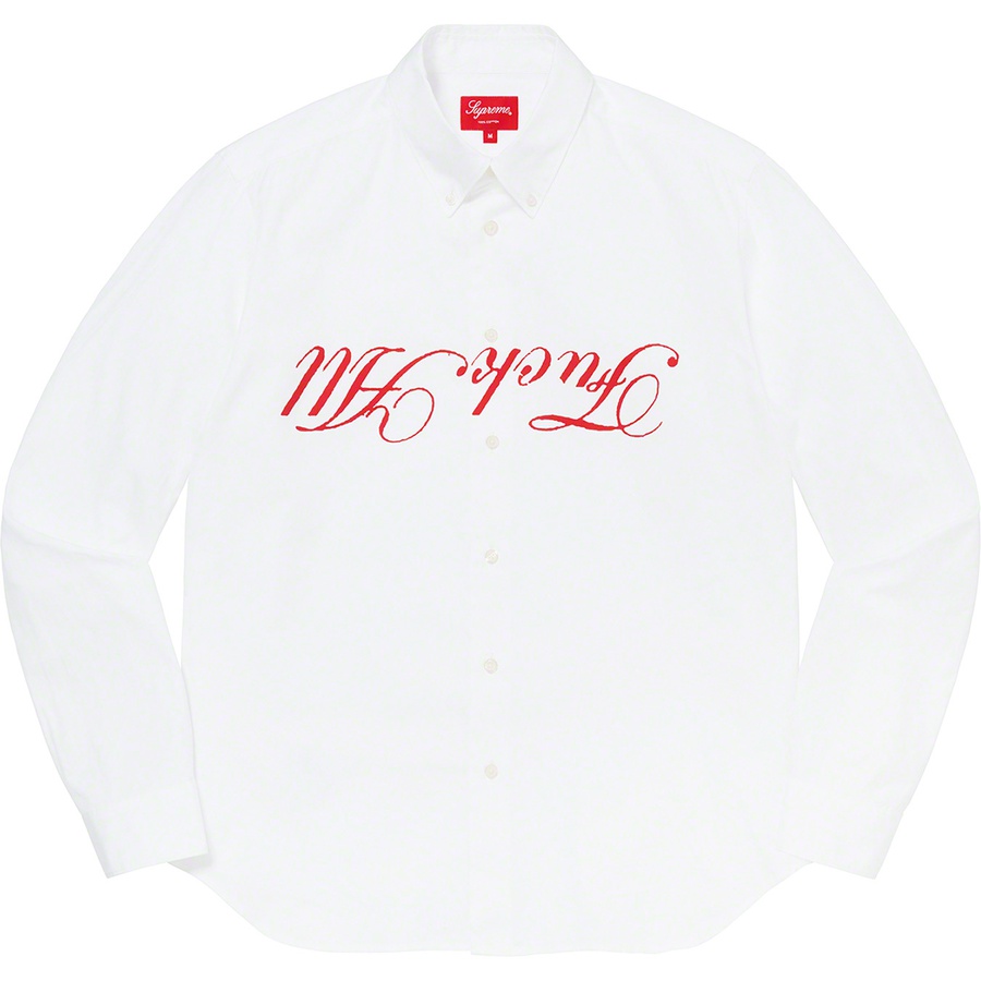 Buy Camiseta Jamie Reid/Supreme "Fuck All" Blanca