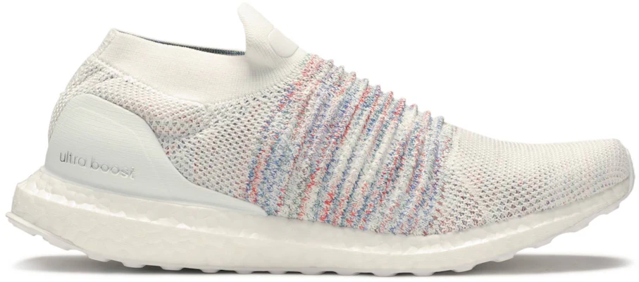 Ultra boost top triple white laceless