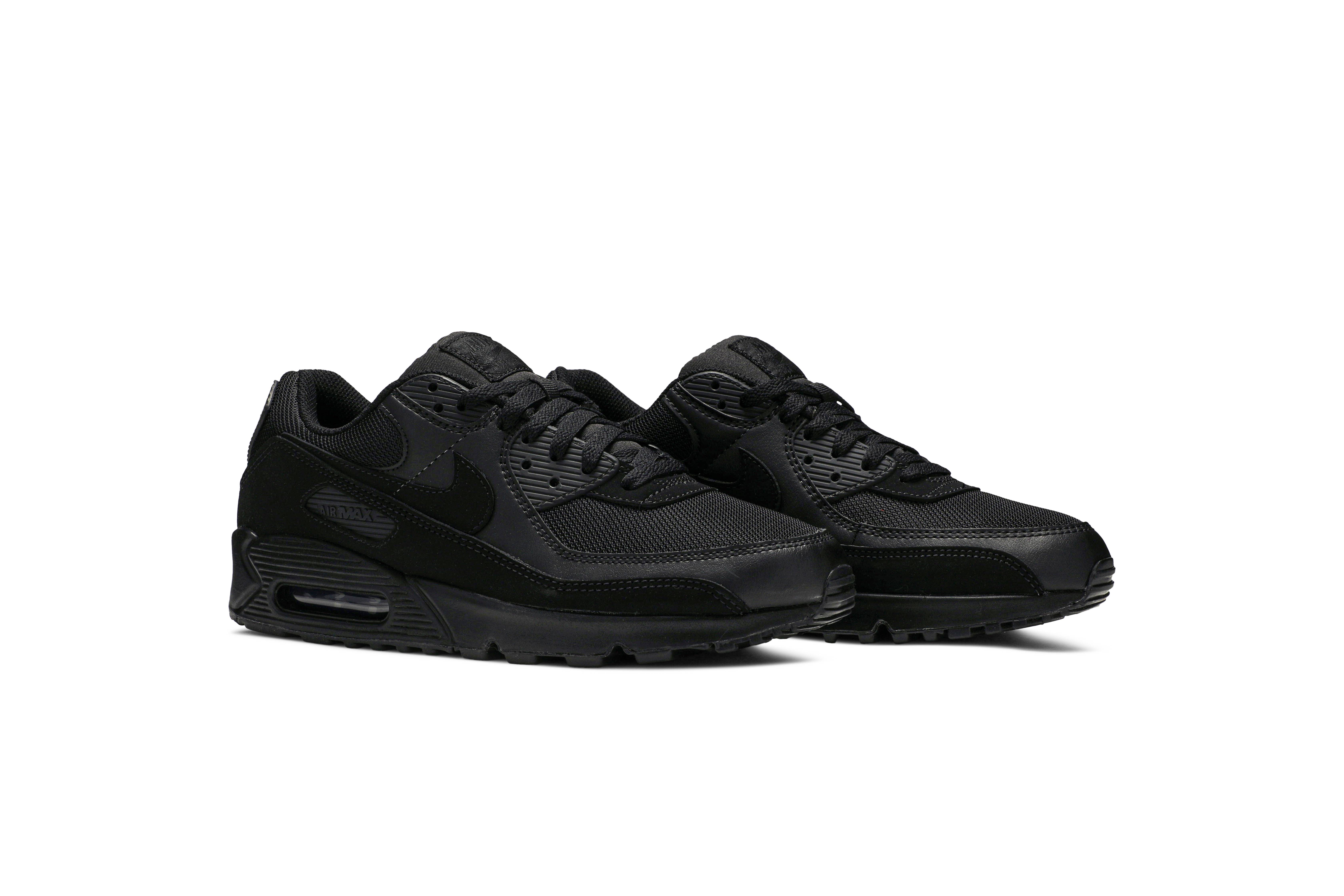 nike air max 90 triple black womens