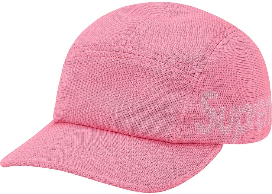 supreme-jacquard-pique-camp-cap-pink