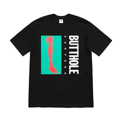 Supreme/Butthole Surfers Leg Tee Black