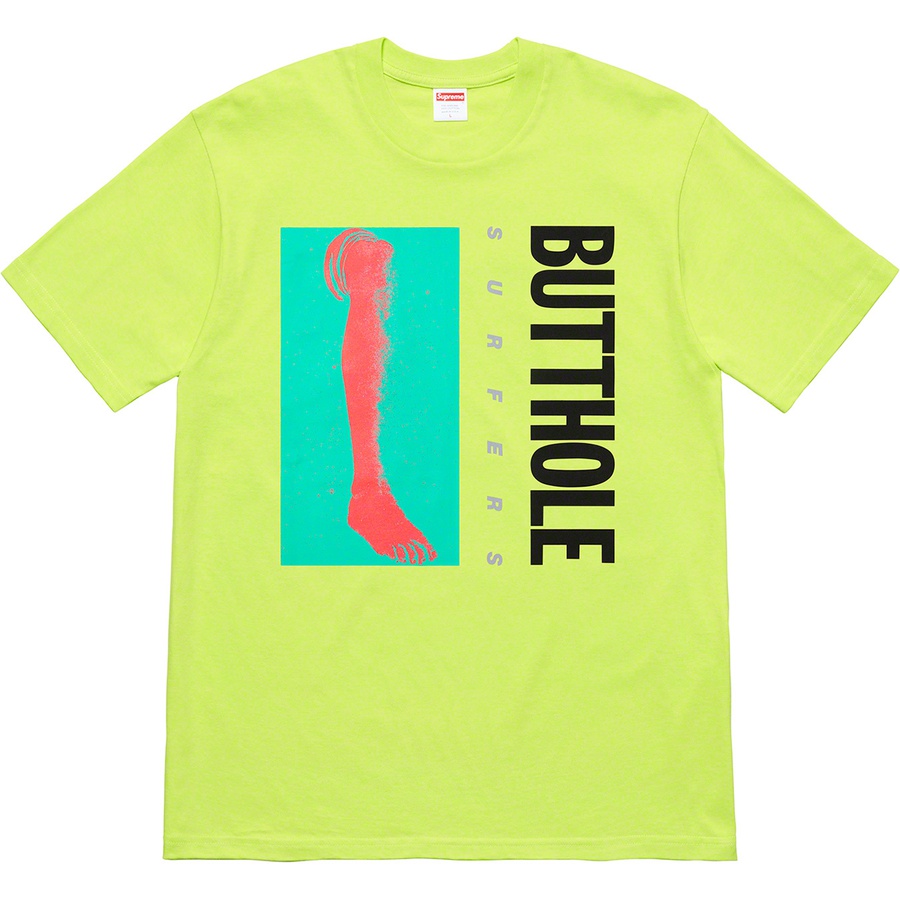 Buy Supreme/Butthole Surfers Kaos Leg Neon Hijau