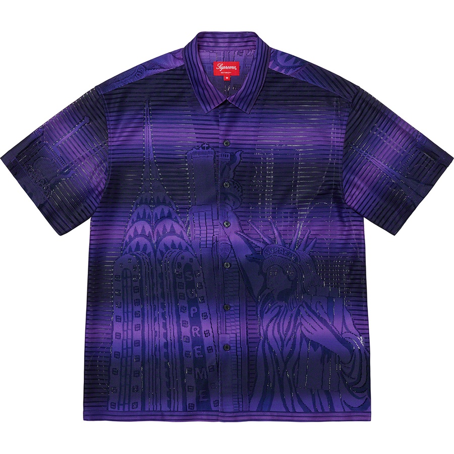 Supreme Liberty Lace S/S Shirt Purple