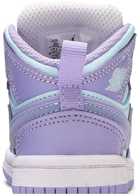 (幼童) Air Jordan 1 中筒 '紫脈衝' 640735-500 Sizing (幼童) Air Jordan 1 中筒 '紫脈衝' 640735-500
