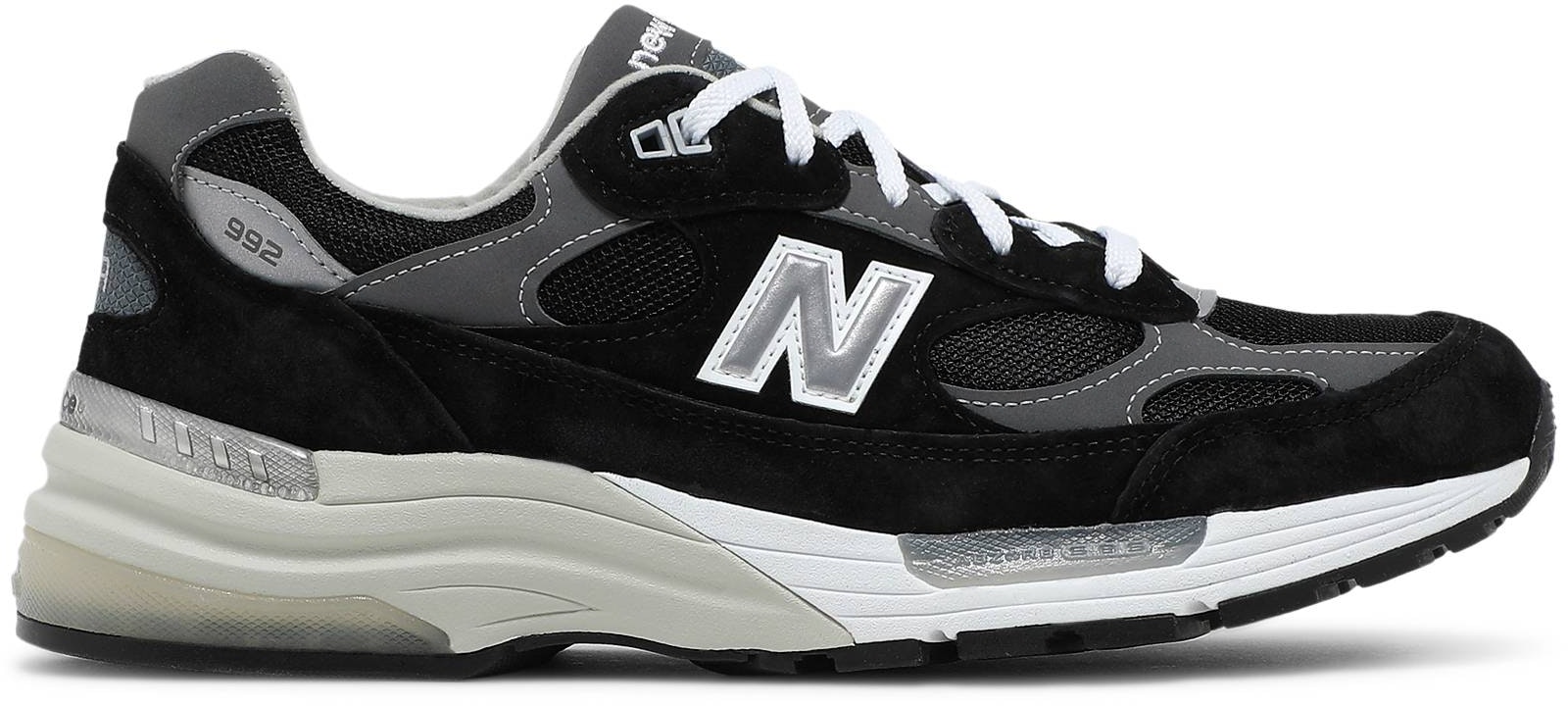 New balance 992 black white Clearance