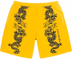 Supreme Dragon Water Short Yellow Supreme Dragon Water Short Yellow
