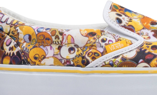 Takashi Murakami x Vans Slip-On LX 'Yellow Skull' VN0ZSIGUI Order Takashi Murakami x Vans Slip-On LX 'Yellow Skull' VN0ZSIGUI