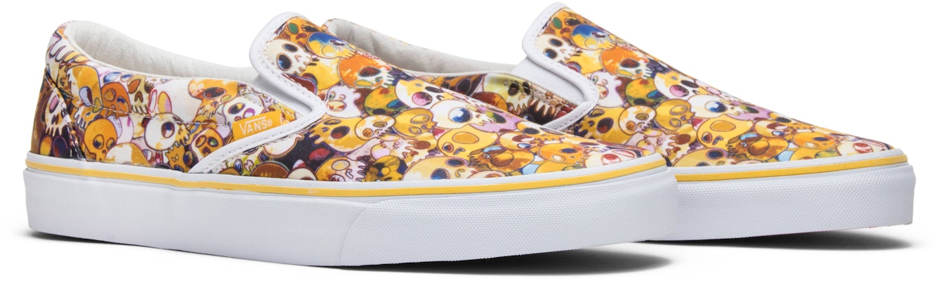 Takashi Murakami x Vans Slip-On LX 'Yellow Skull' VN0ZSIGUI Cheap Takashi Murakami x Vans Slip-On LX 'Yellow Skull' VN0ZSIGUI