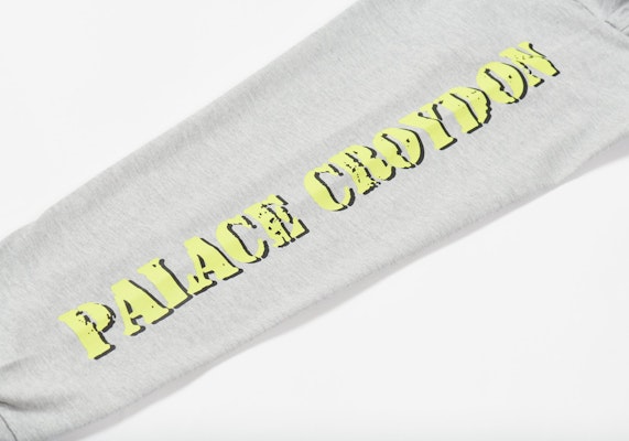 PALACE M-ZONE MUTANT STOMP LONGSLEEVE GREY MARL Lookbook PALACE M-ZONE MUTANT STOMP LONGSLEEVE GREY MARL
