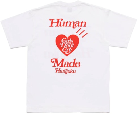 Human Made x Girls Don't Cry Harajuku T‑Shirt #2 White