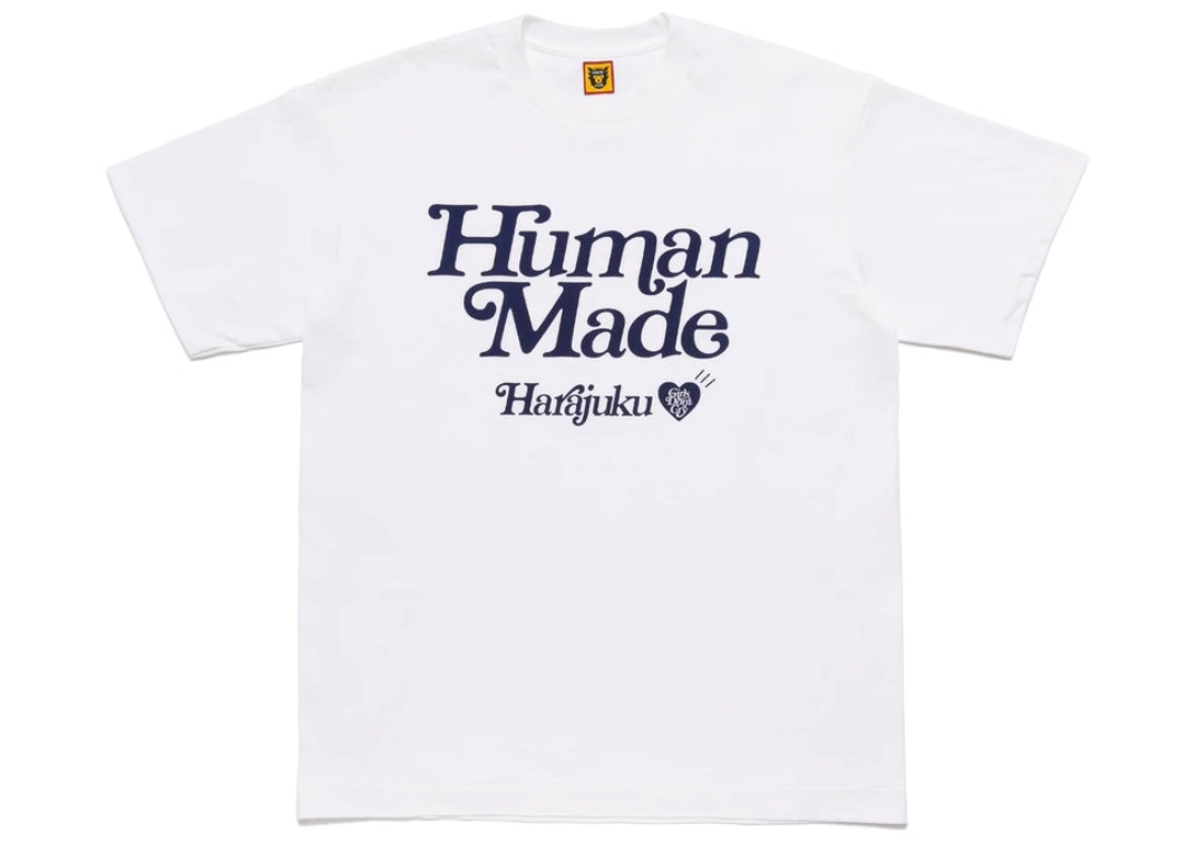 Human Made x Girls Don't Cry Harajuku T‑Shirt #1 White - Novelship