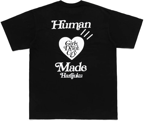 Human Made x Girls Don't Cry Harajuku T‑Shirt #2 Black