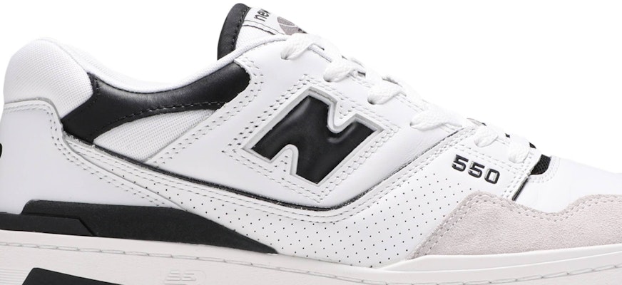 Black white new balance 550 Clearance