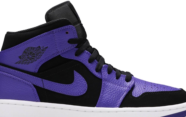 Air jordan 1 mid 2025 black dark concord release date