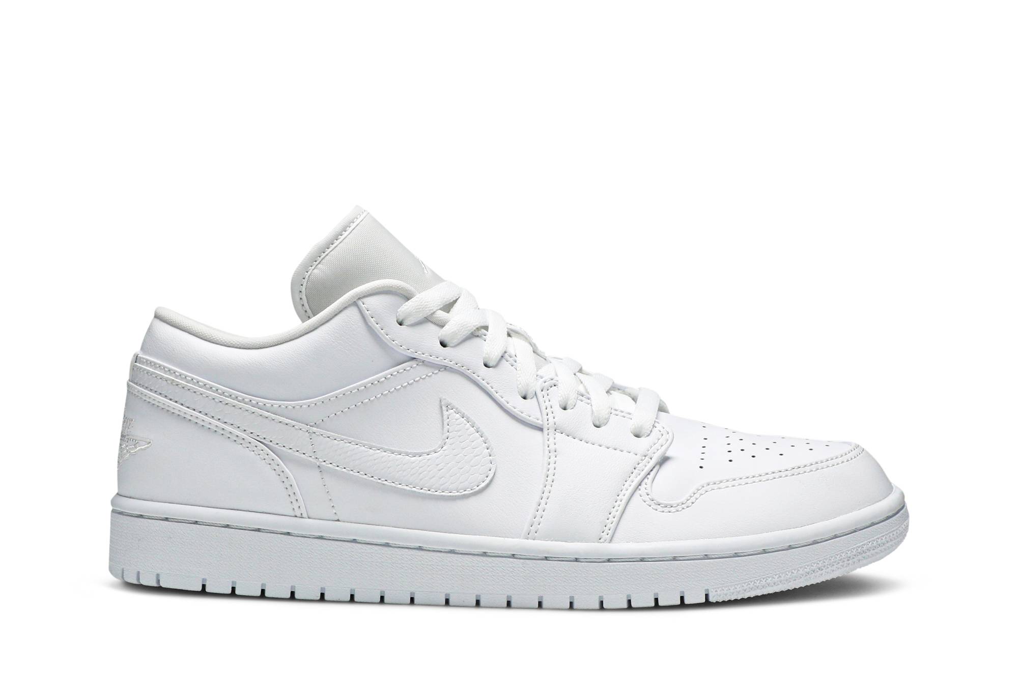 white jordan low cut