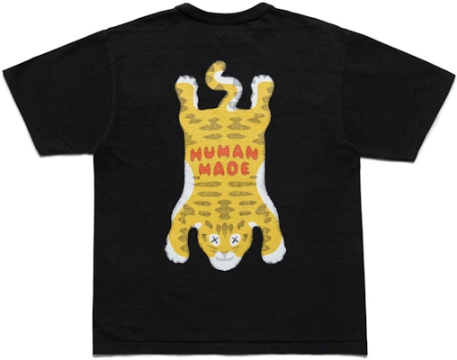 Human Made x KAWS #4 T‑shirt Black - Novelship