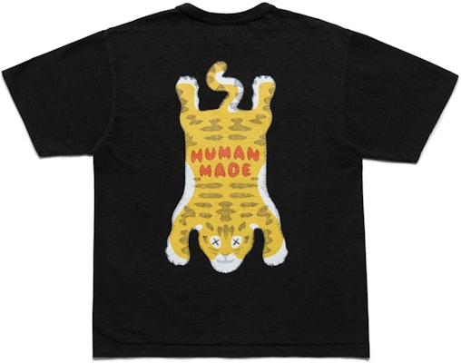 Human Made x KAWS #4 T‑shirt Black - Novelship