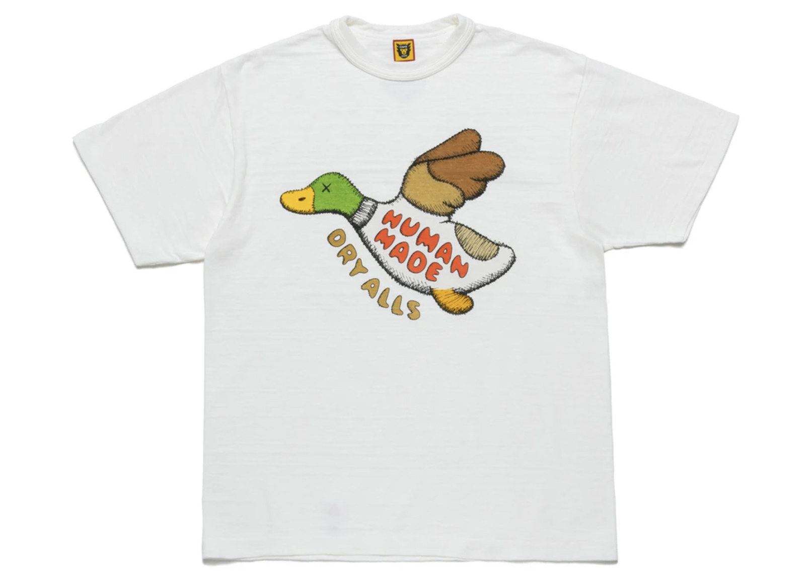 日本販促human made T-SHIRT KAWS カウズ ヒューマンメイド Tシャツ/カットソー(半袖/袖なし)
