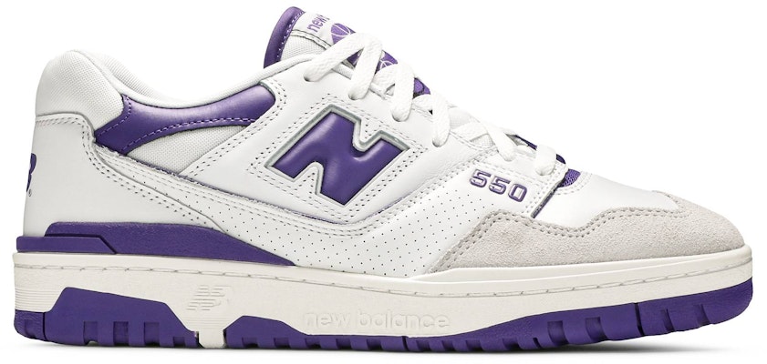 Purple and 2025 white new balance