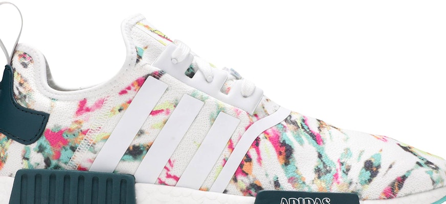 Watercolor Adidas NMD R1 Casual Shoes Women's / 10