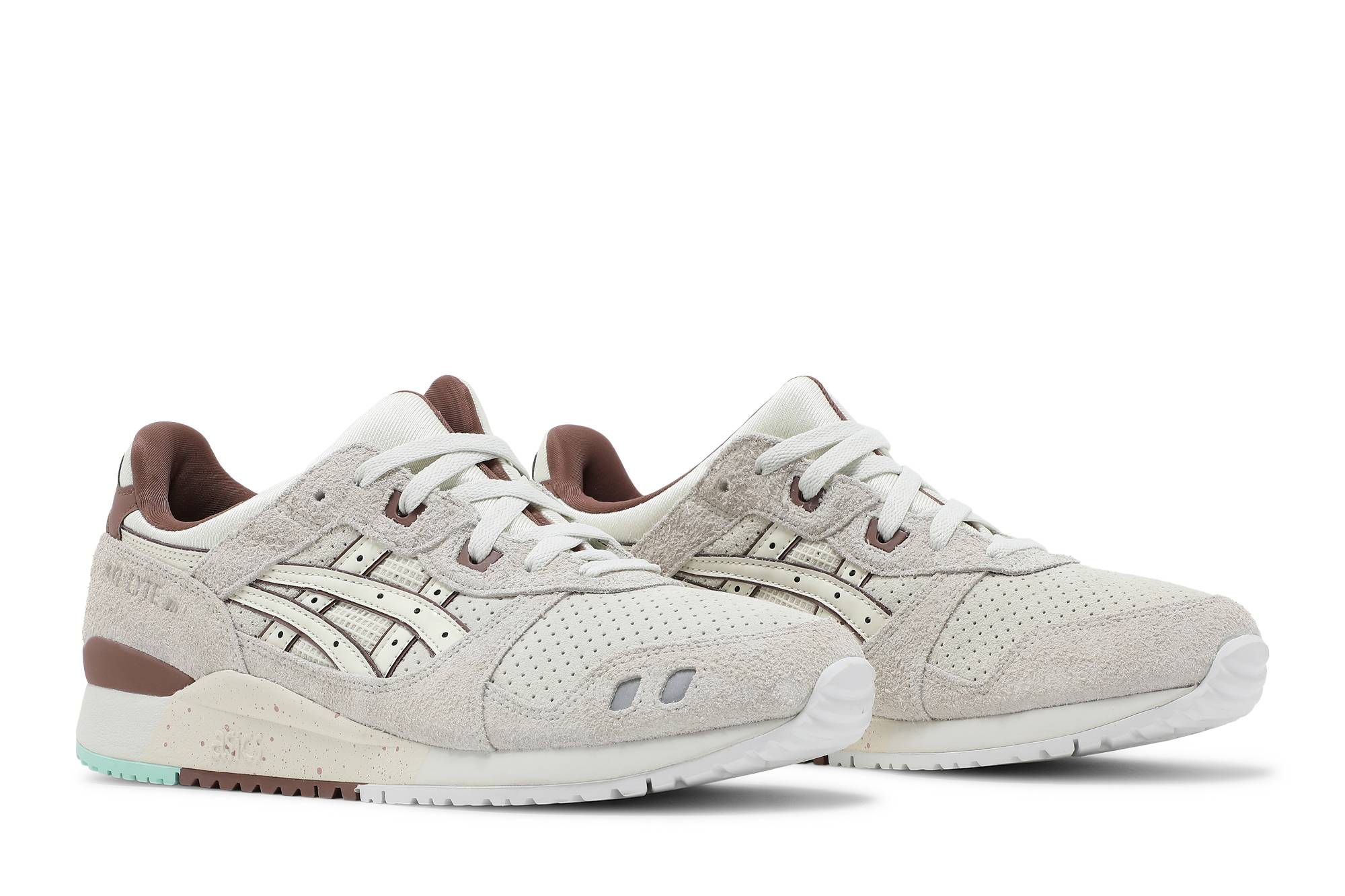 Cheap Nice Kicks x ASICS Gel Lyte 3 OG 'Nice Cream' Kasut Lelaki Original 1201A460-750