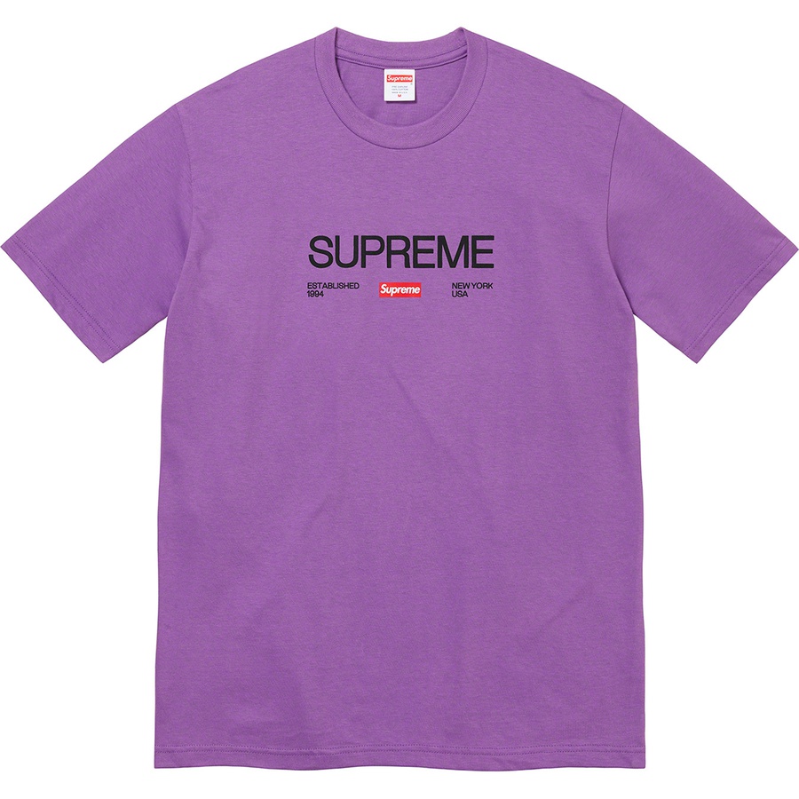 正規店在庫 Supreme - supreme Est. 1994 Tee シュプリーム Tシャツ 黒