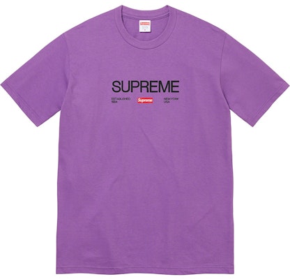 Supreme Est. 1994 Tee Purple - Novelship