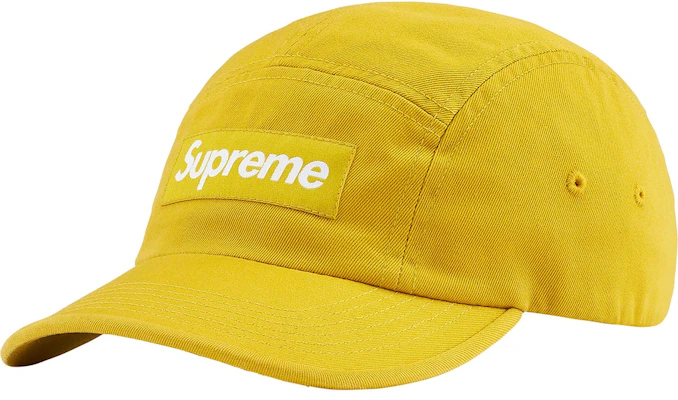 Supreme Topi Camp Chino Twill Sulfur (FW21) Buy Supreme Topi Camp Chino Twill Sulfur (FW21)