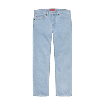 Supreme Stone Washed Slim Jean Stone Washed Indigo